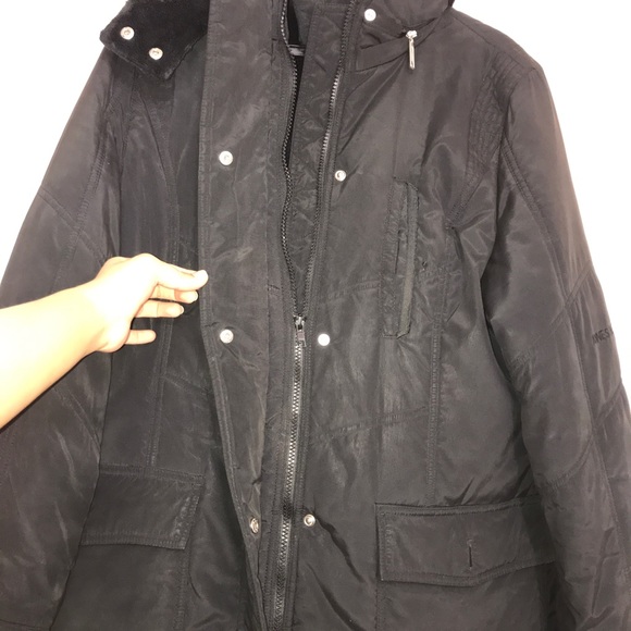 Jones New York Black Parka All-Time Winter Jacket - Picture 6 of 16